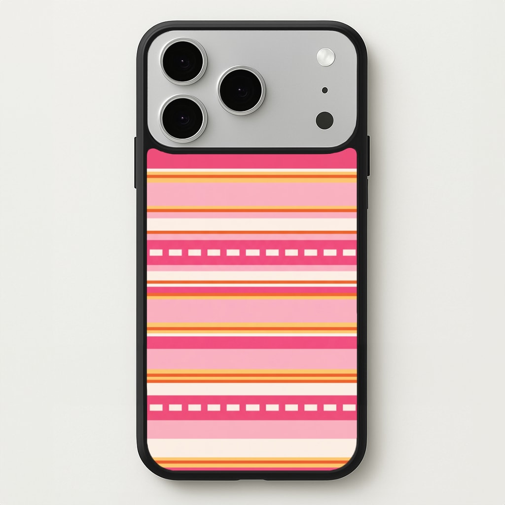 Sunset Stripe Bands Phone Case
