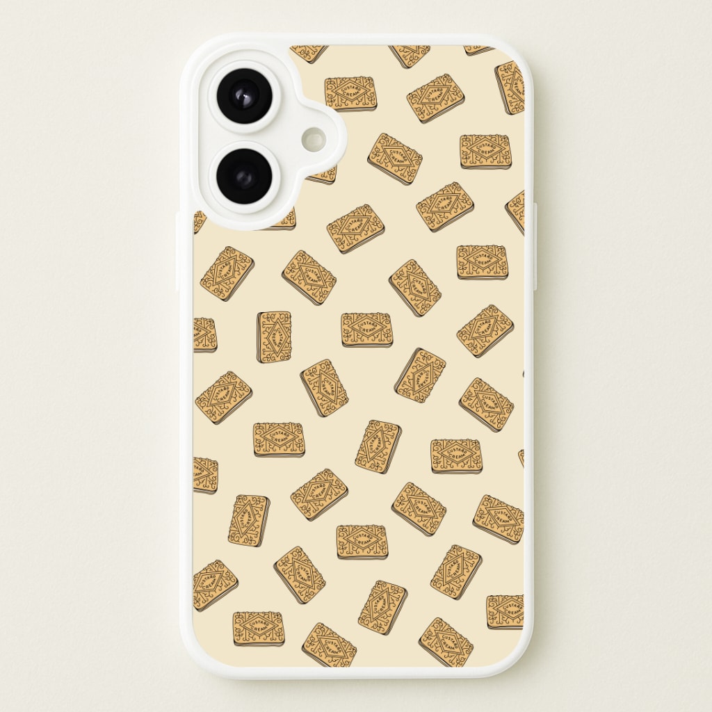 Custard Creams - Biscuits Patterns Phone Case