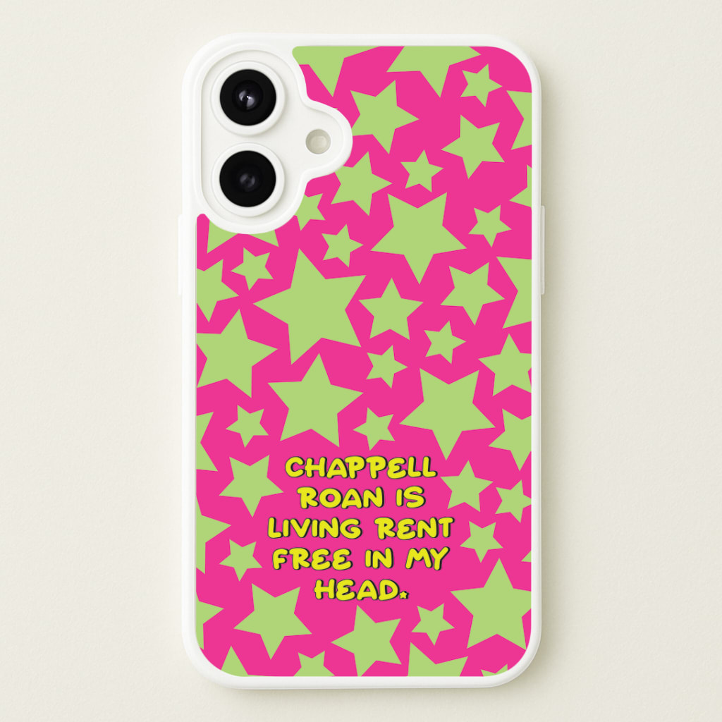 Chappell Rent Free In My Head Phone Case