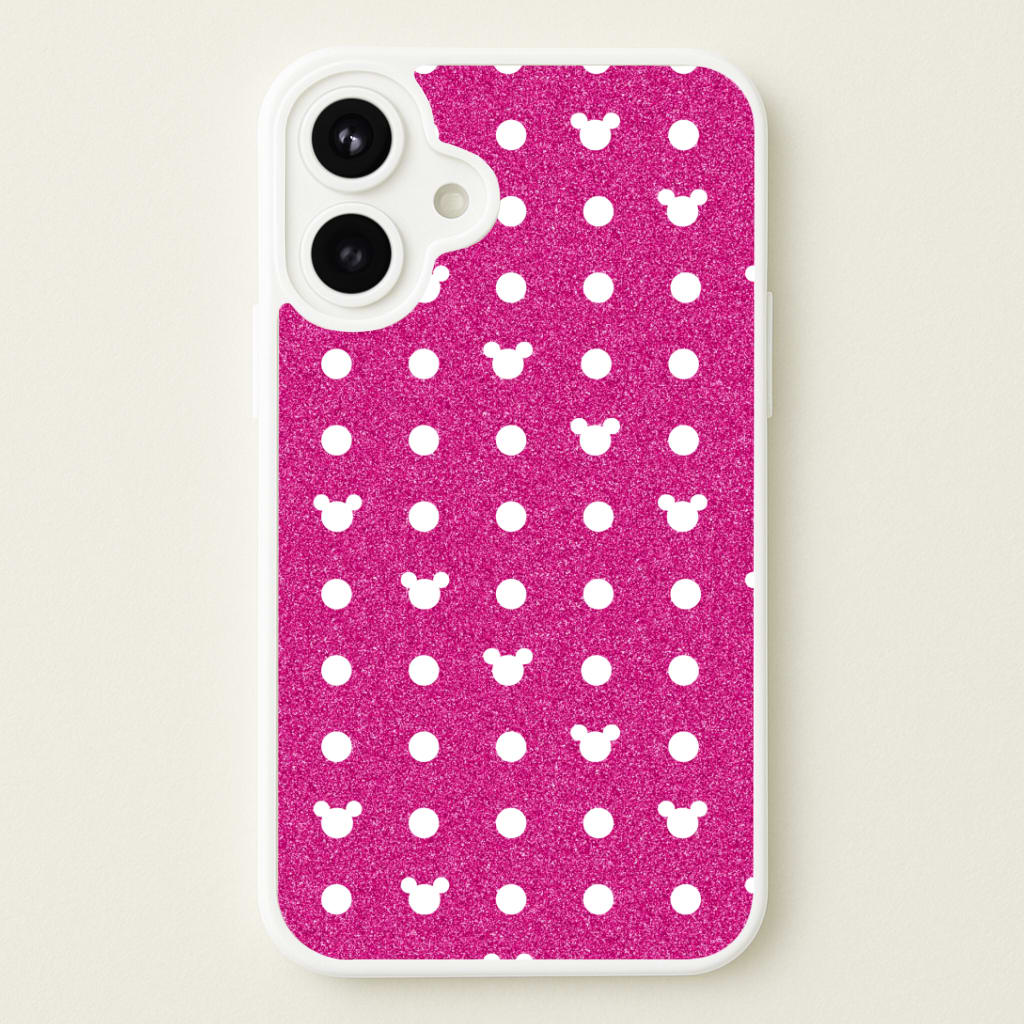 Mickey Polkadot Pink Fairytale Phone Case