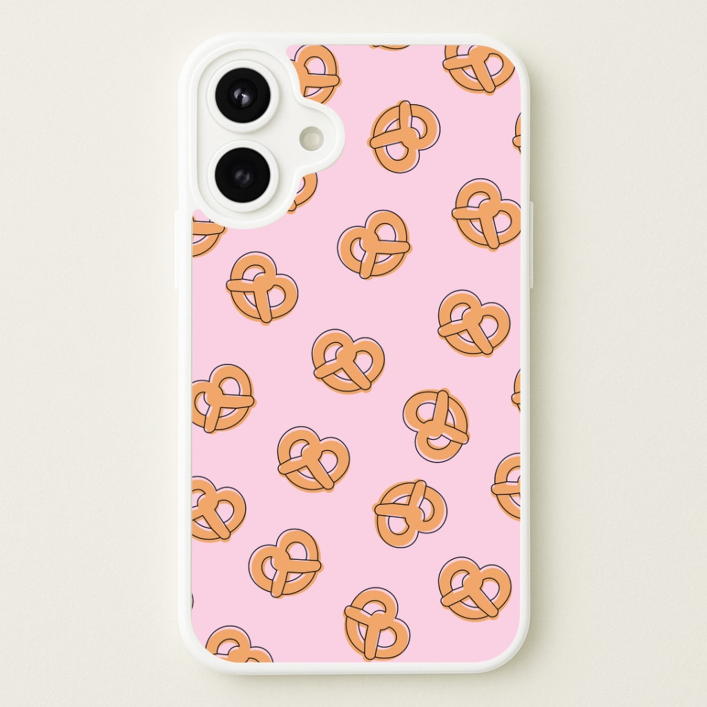 Pretzels - Fast Food Patterns Phone Case
