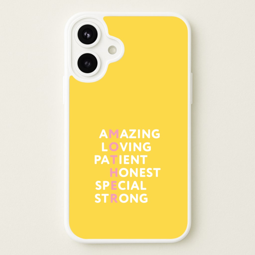 Mother Anagram Phone Case