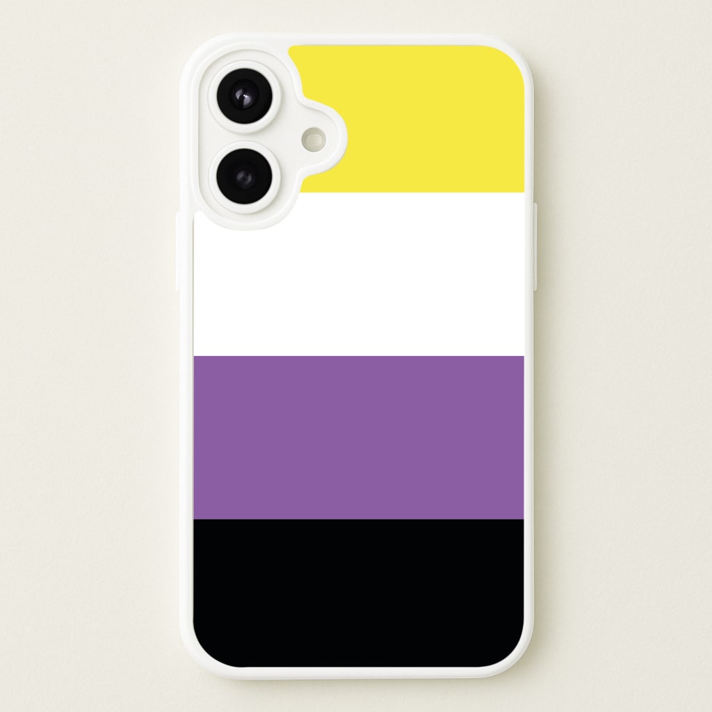 Non-Binary Flag - Pride Phone Case