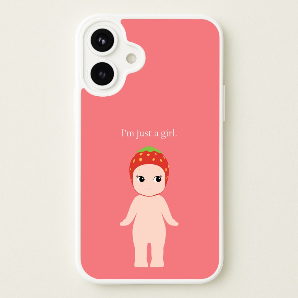 I'm Just A Girl Phone Case