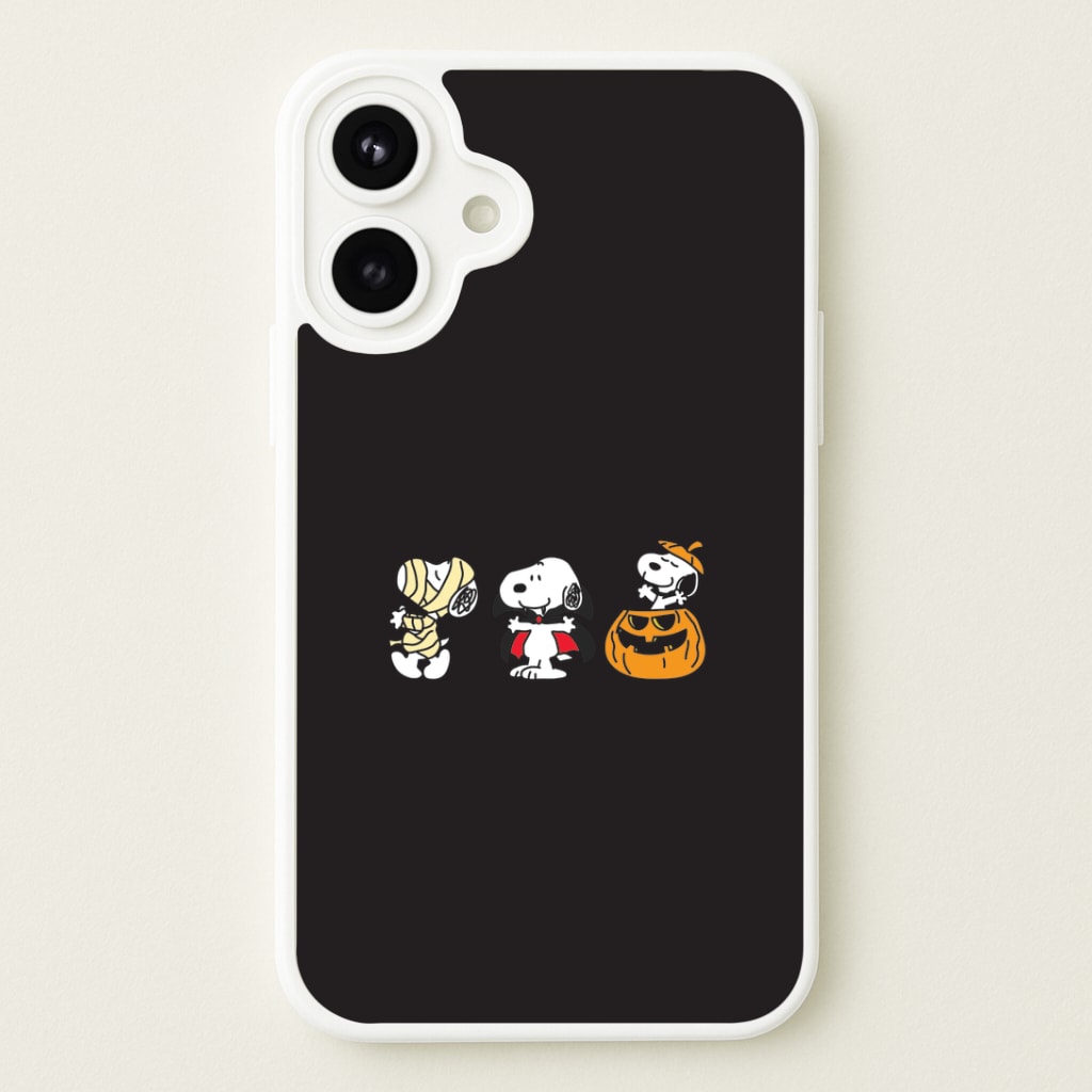 Cartoon Beagle Halloween Costumes Phone Case