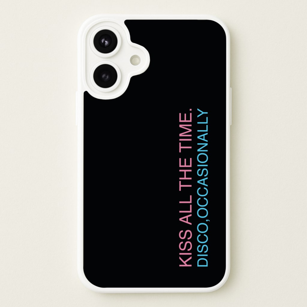 Disco Occasionally Text Phone Case