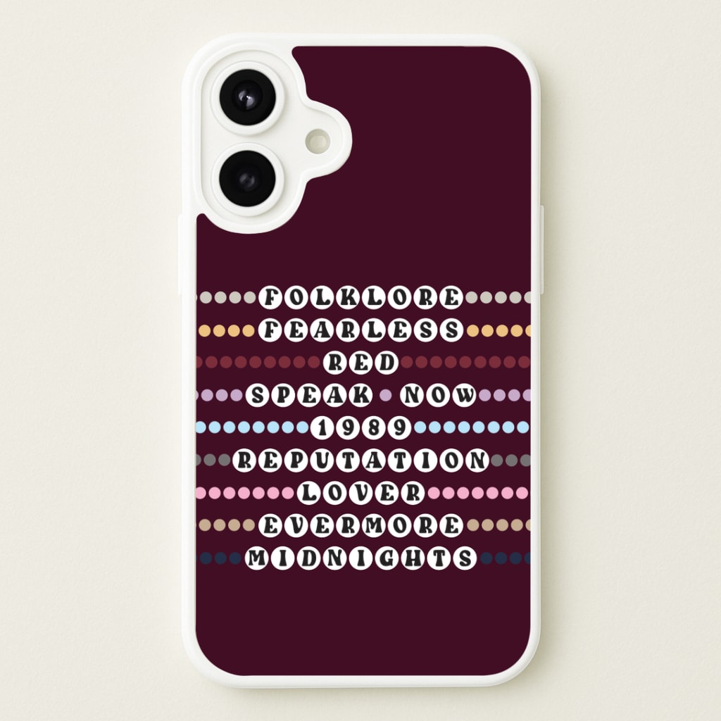 Concert Bracelets Phone Case