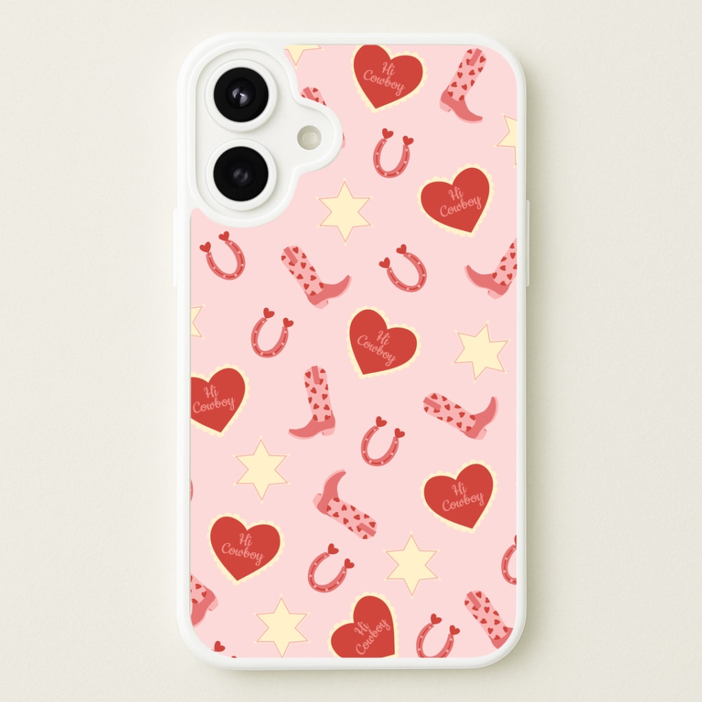 Hi Cowboy - Western Phone Case