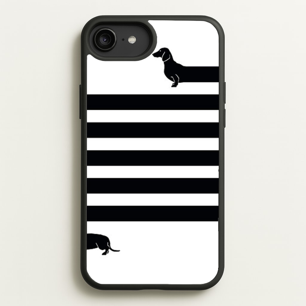Dachshund Wrapped Phone Case