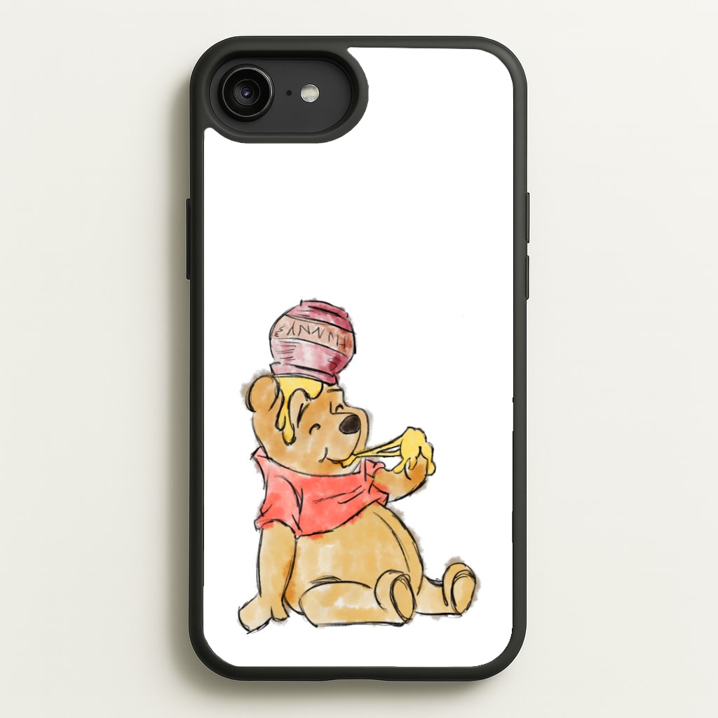 Winnie Sketch Phone Case