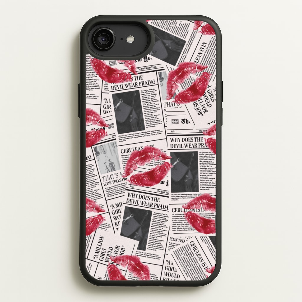 Front Page Kisses Phone Case