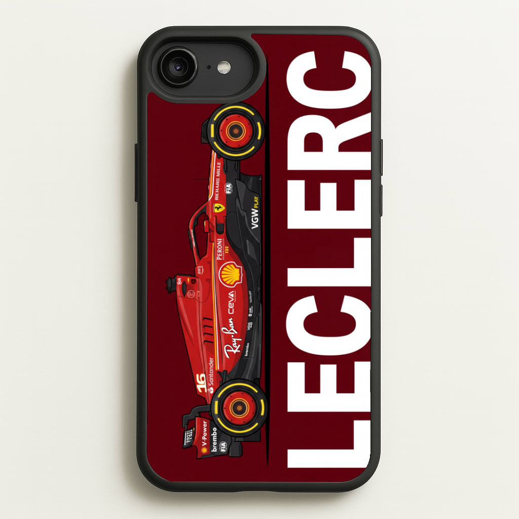 Leclerc Racer Phone Case
