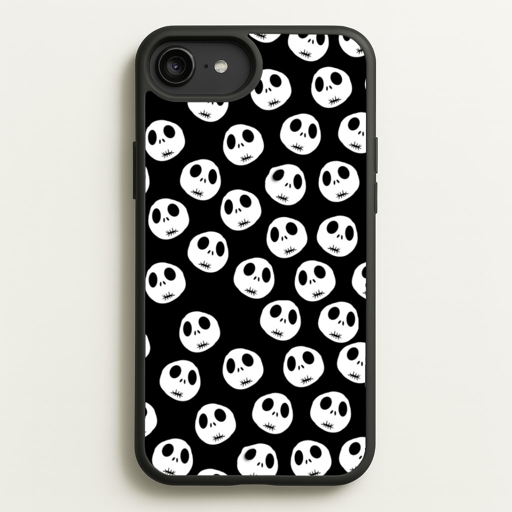 Jack Skellington Pattern - TNBC Phone Case