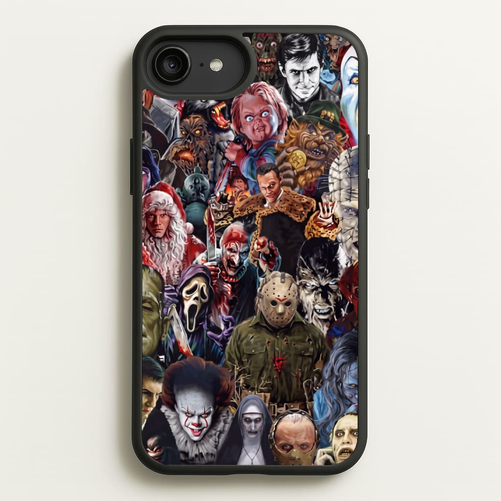 Collage of Horror Phone Case