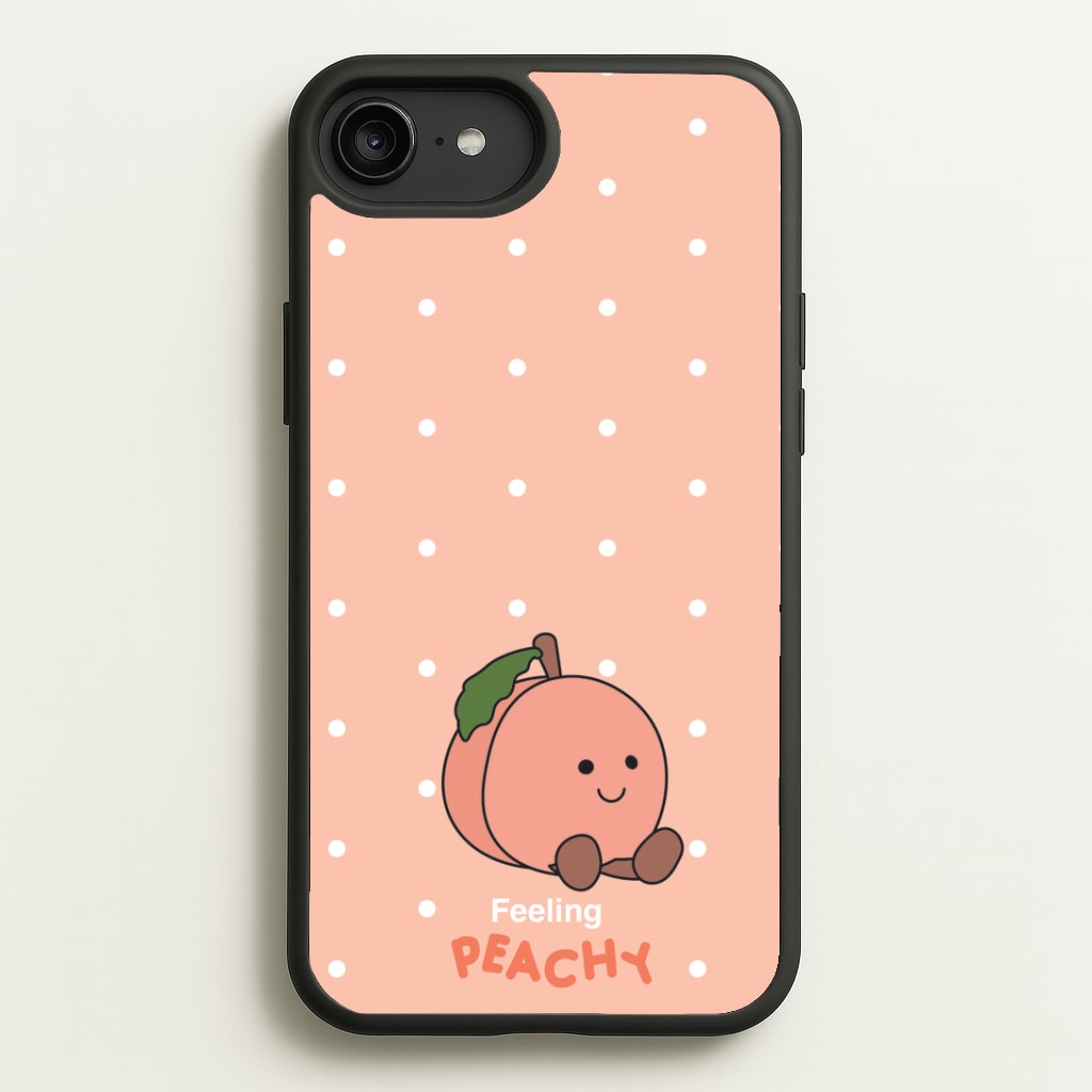 Peach Pattern Phone Case