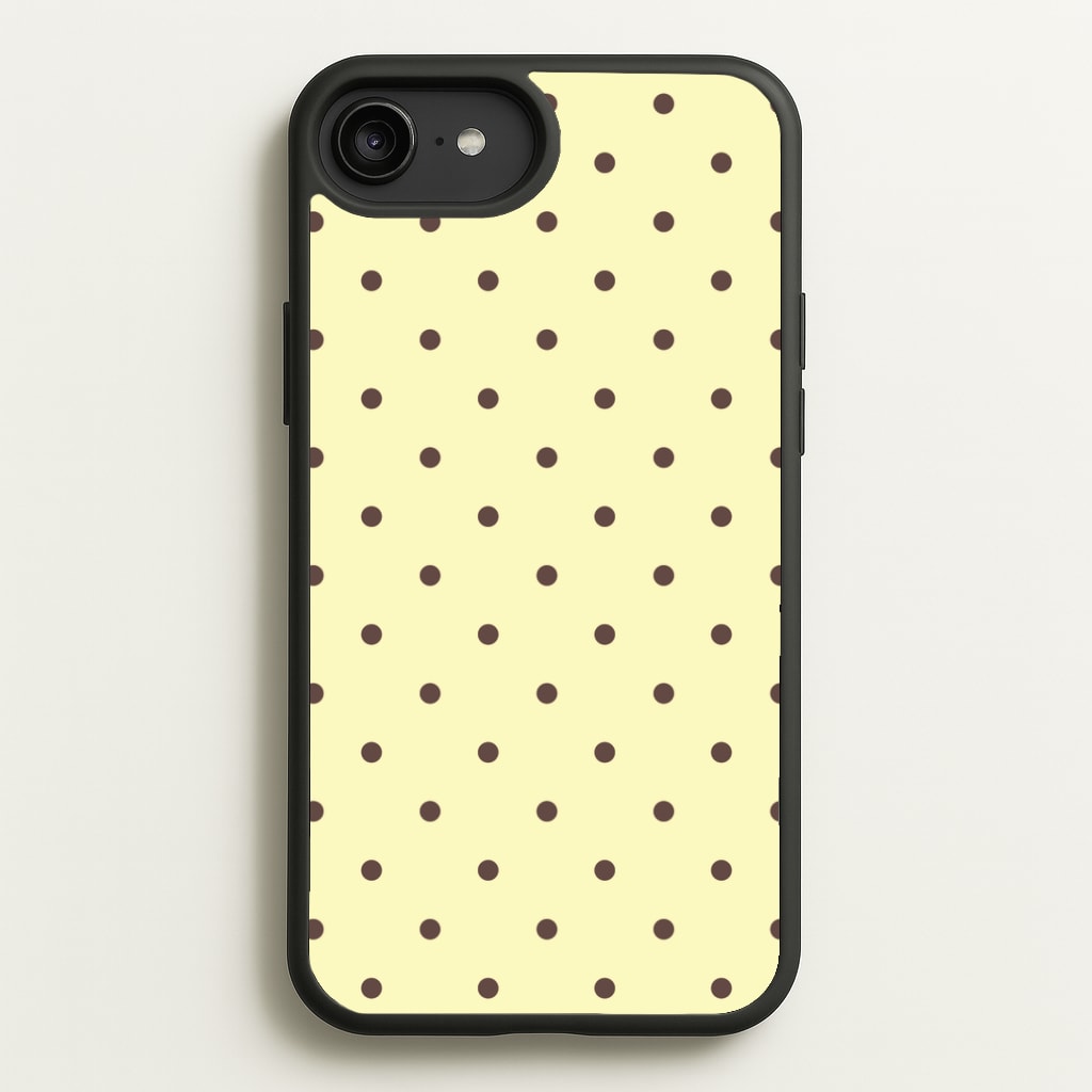 Vanilla & Chocolate Polka Dots Phone Case