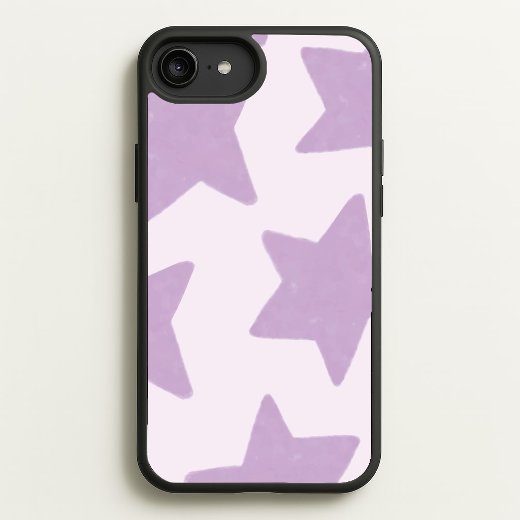 Lilac Stars Phone Case