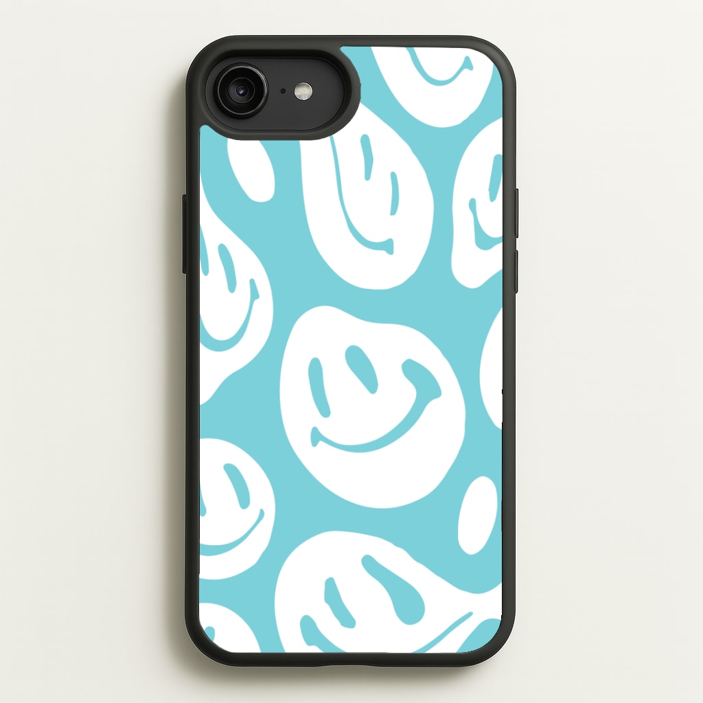 Trippn Smiley - Blue Phone Case