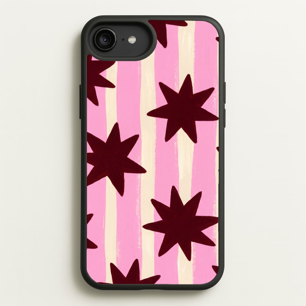 Painted Stripes And Stars Phone Case