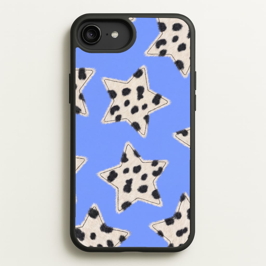 Fuzzy Cow Stars Phone Case