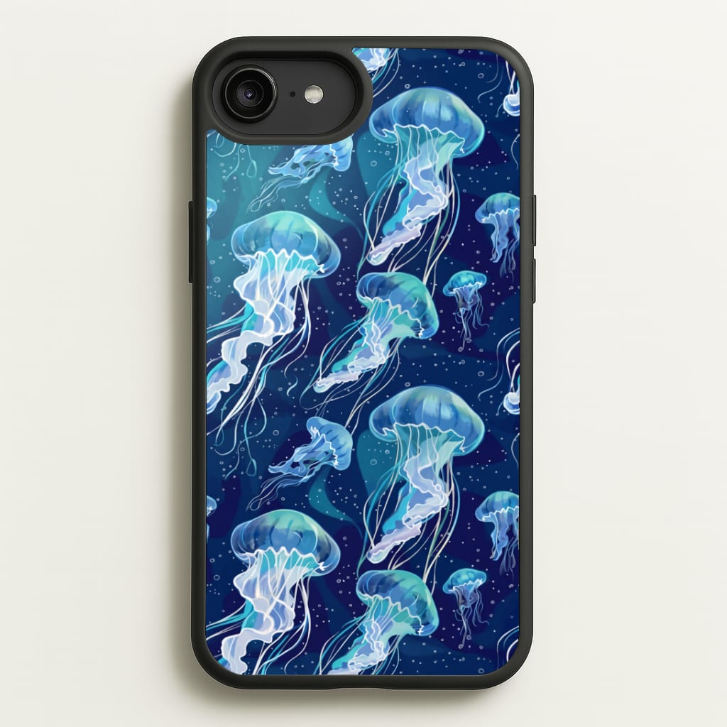 Glowing Jellyfish Drift Phone Case