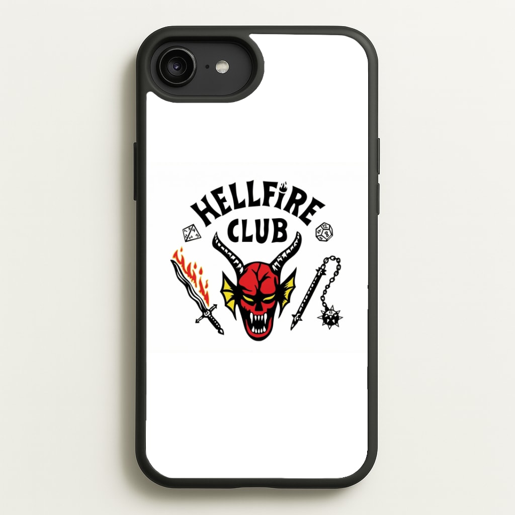 Hellfire Logo - White Phone Case
