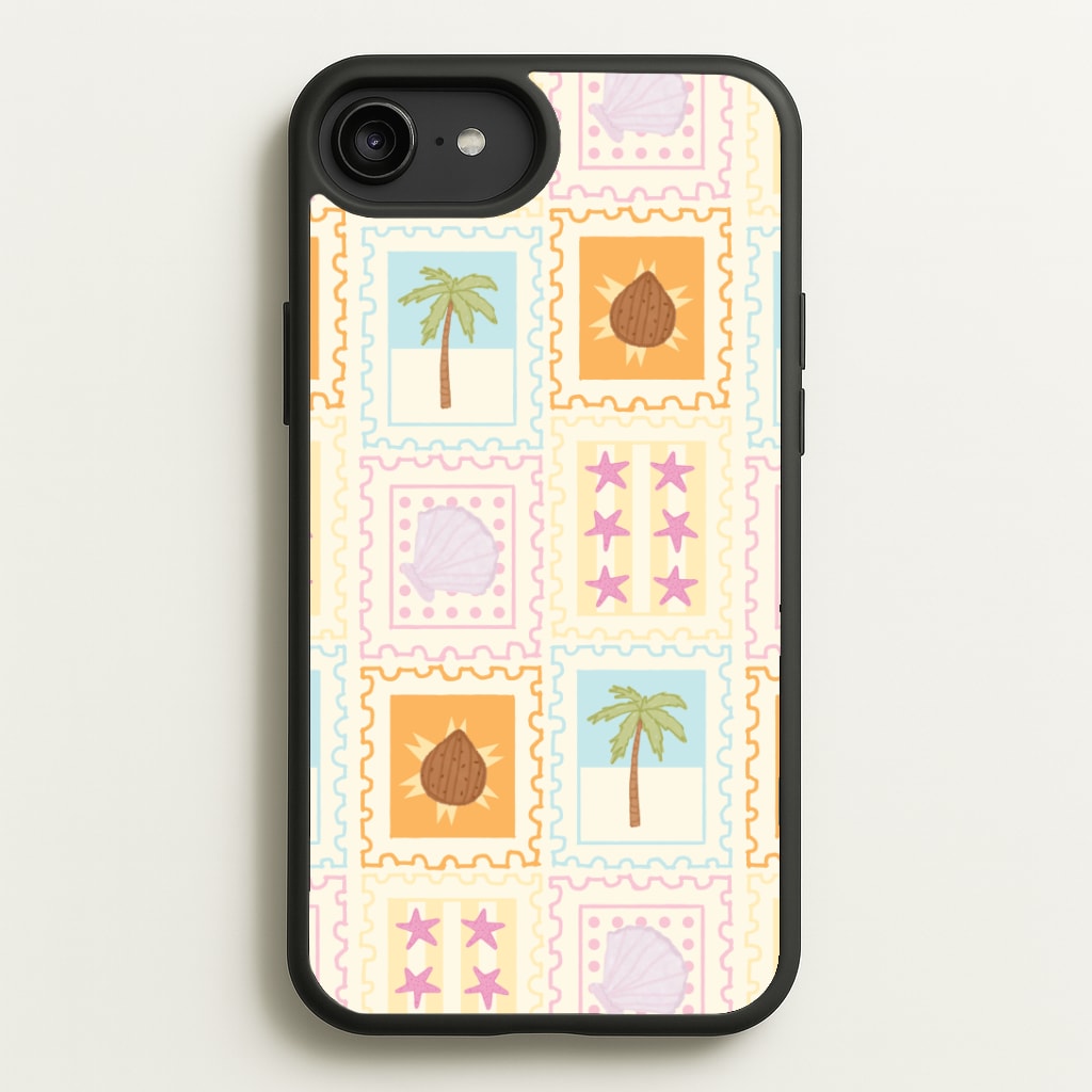 Tropical Stamps Phone Case