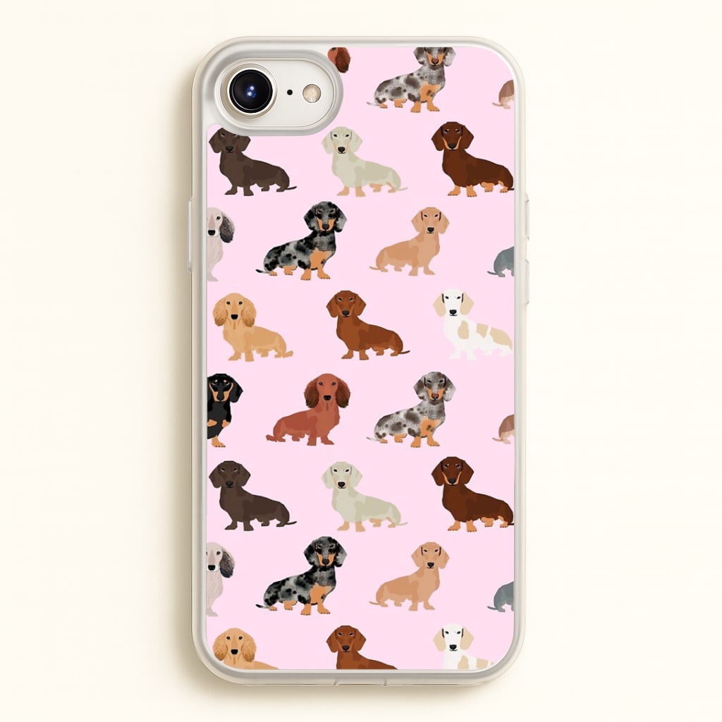 Dachshund Breed Pattern Phone Case