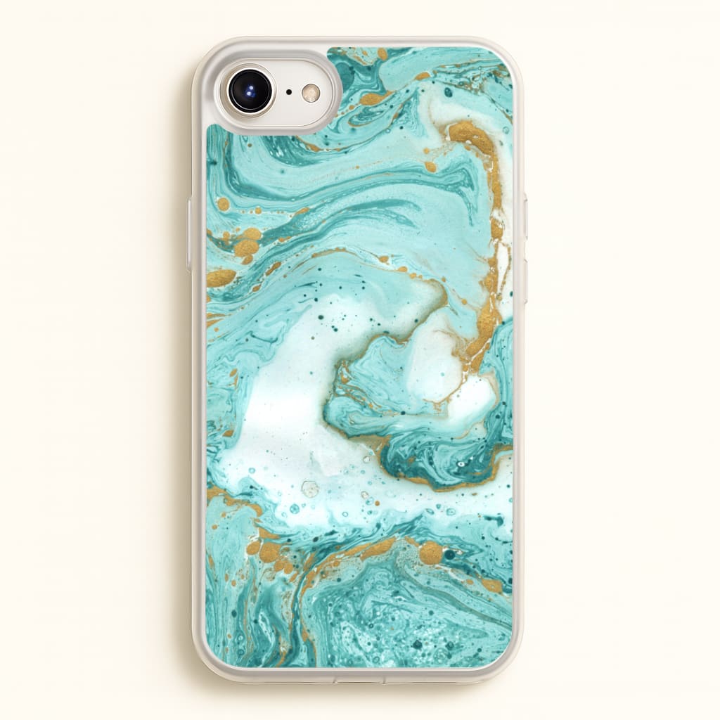 Green Marble Phone Case