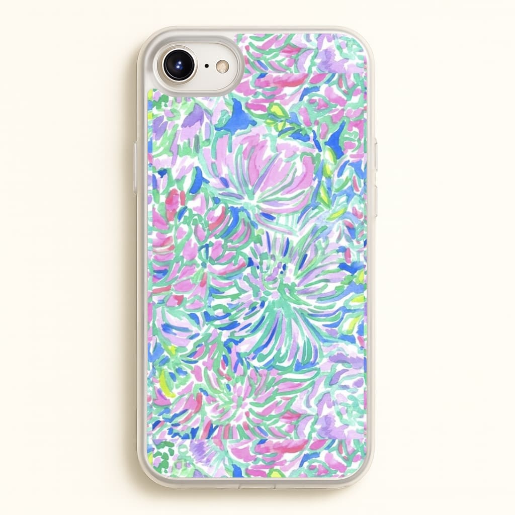 Colourful Floral Painting Phone Case