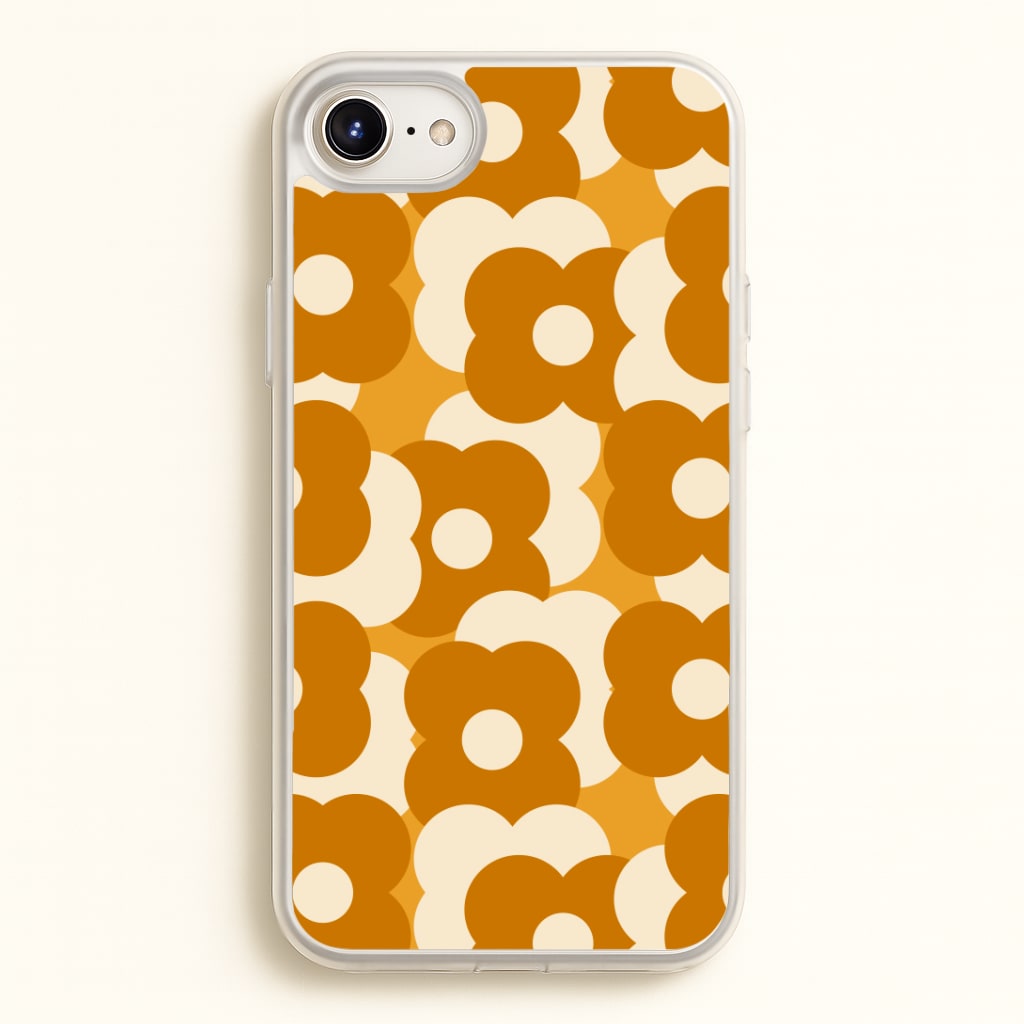 Retro Flower Pattern Phone Case