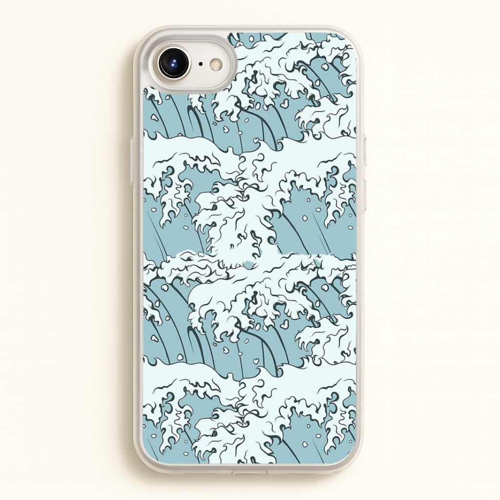 Japanese Waves Phone Case