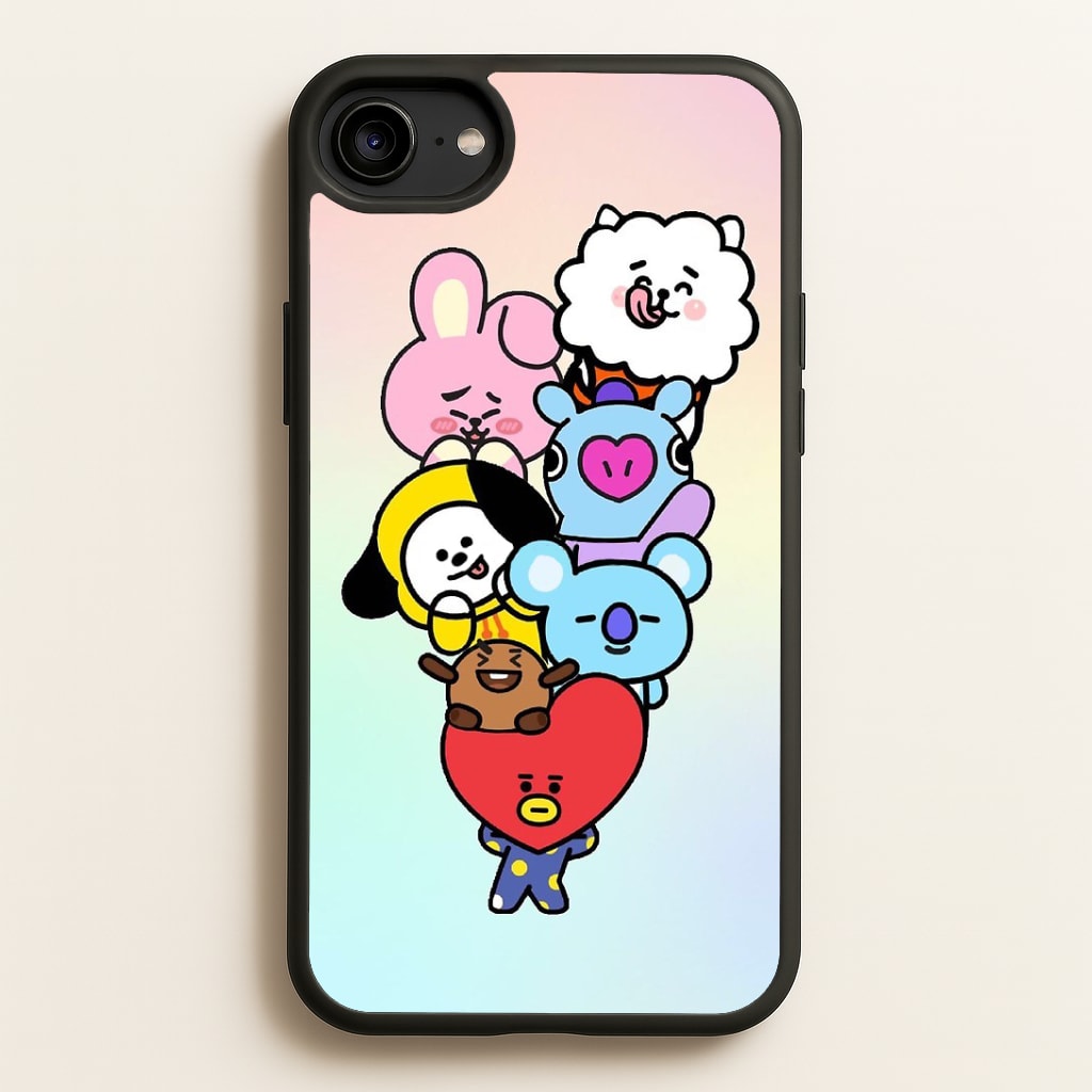 Pastel BT21 - K Pop Phone Case