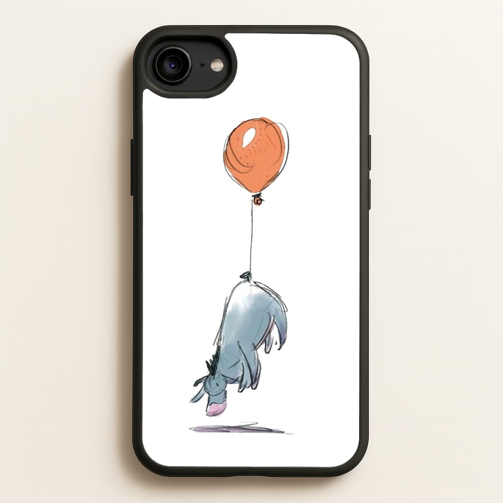 Donkey And His Balloon Phone Case
