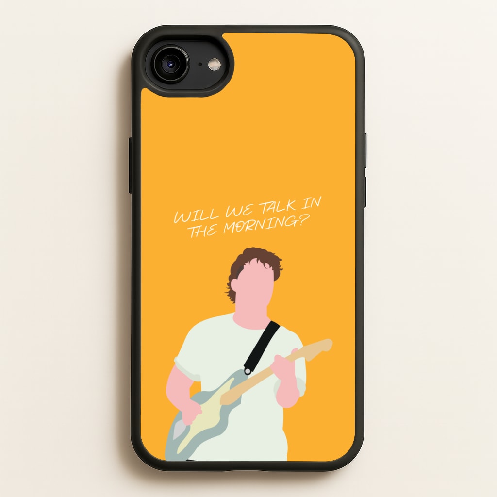 Will We Talk In The Morning Yellow Phone Case