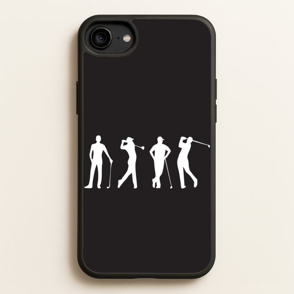 Golf Silhouettes Phone Case