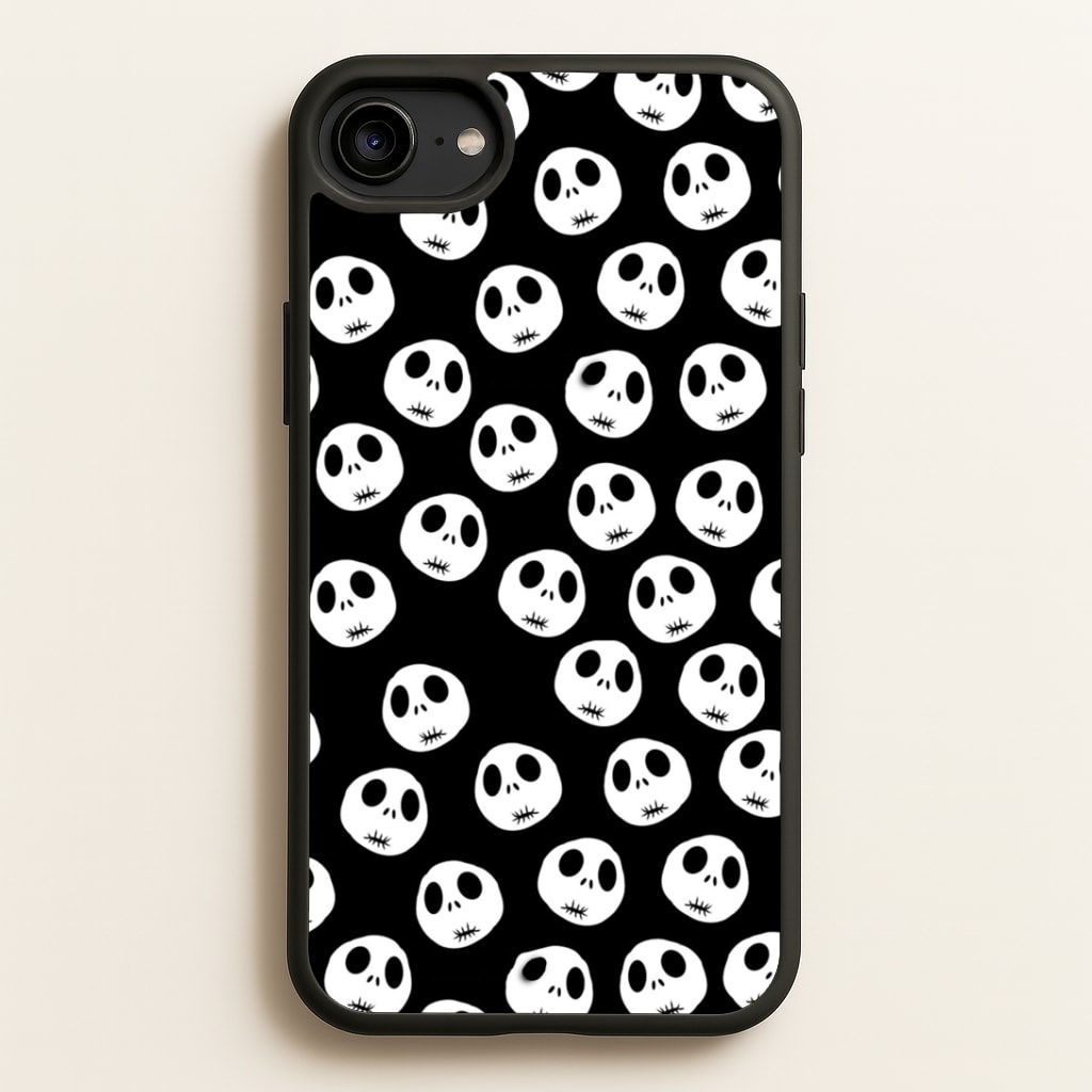 Jack Skellington Pattern - TNBC Phone Case