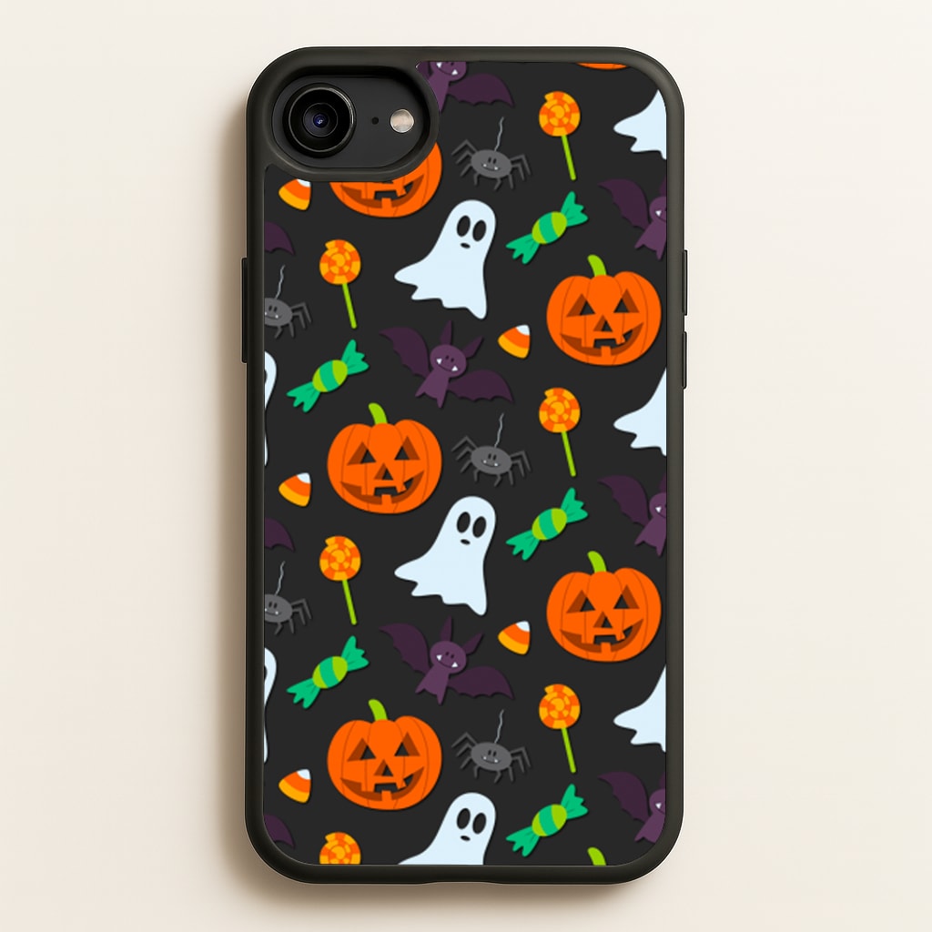 Colourful Halloween Pattern Phone Case