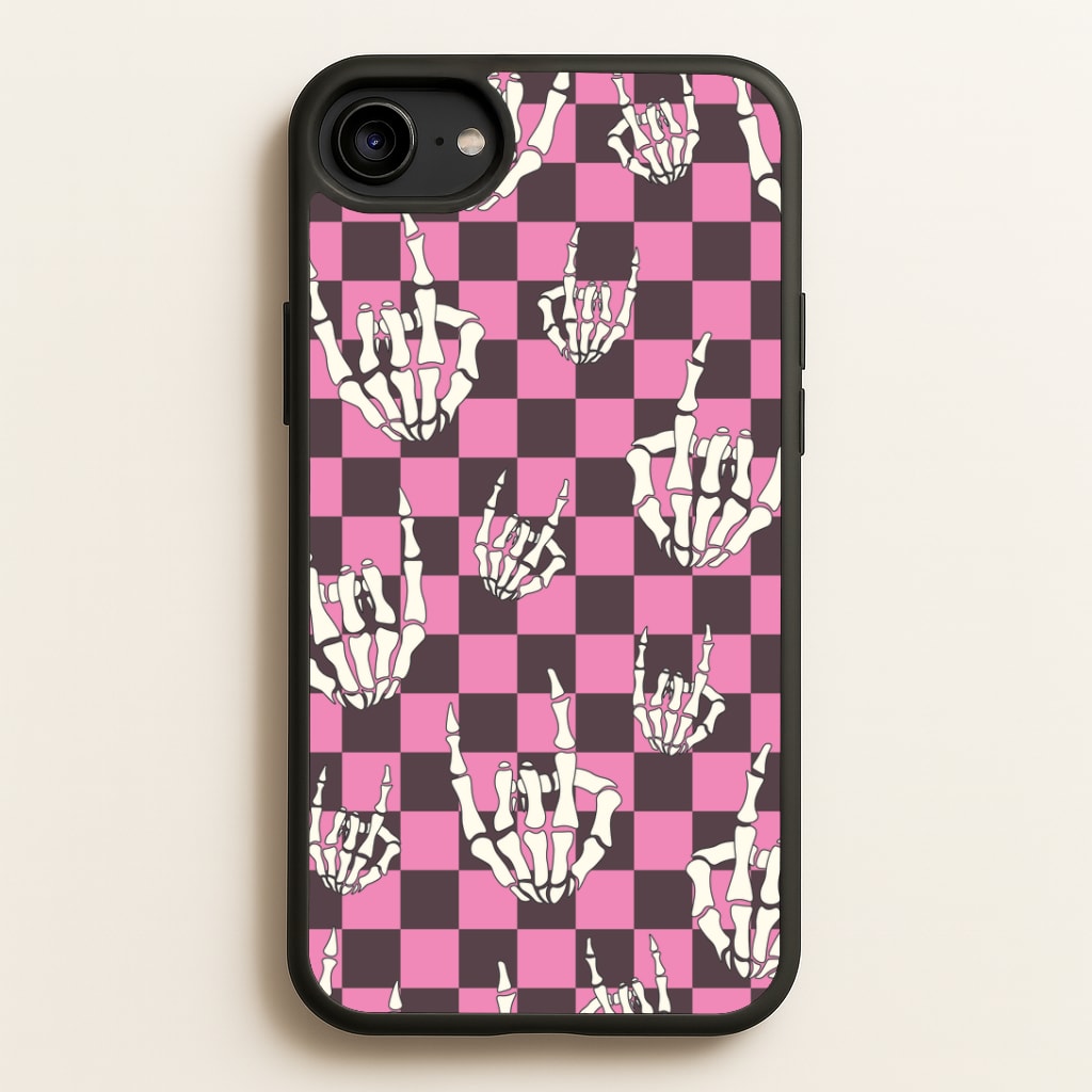 Rock On Skeleton Phone Case