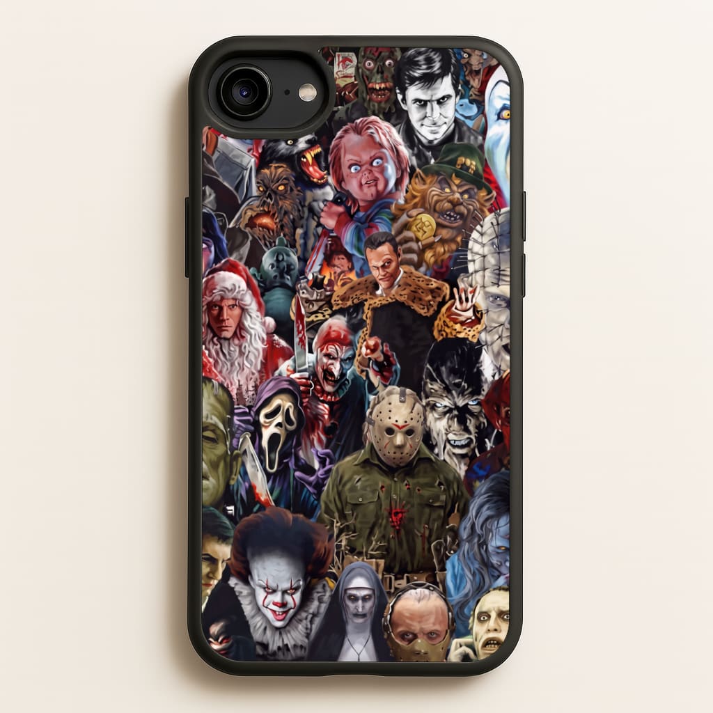 Collage of Horror Phone Case