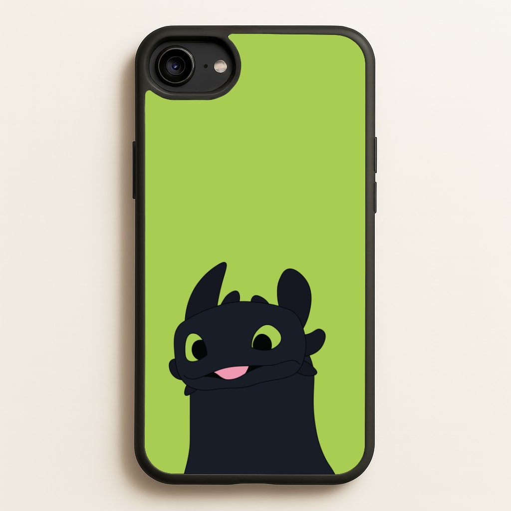 Black Fury Dragon Phone Case