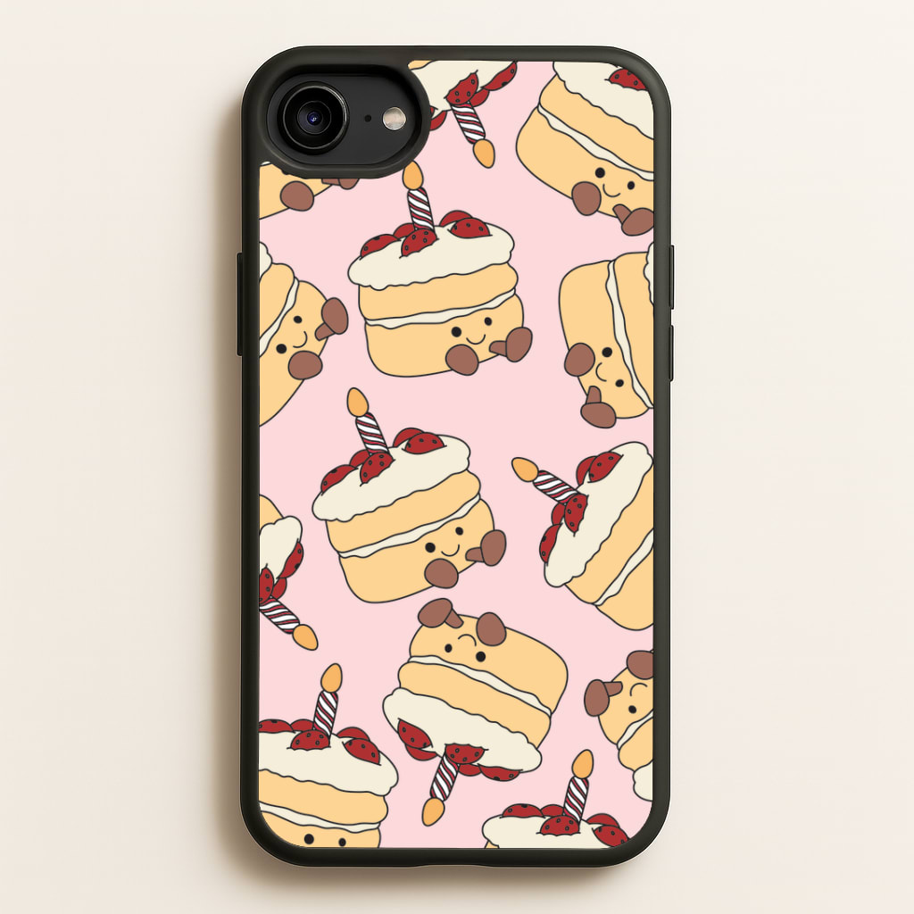Cake Pattern - Plushy Phone Case