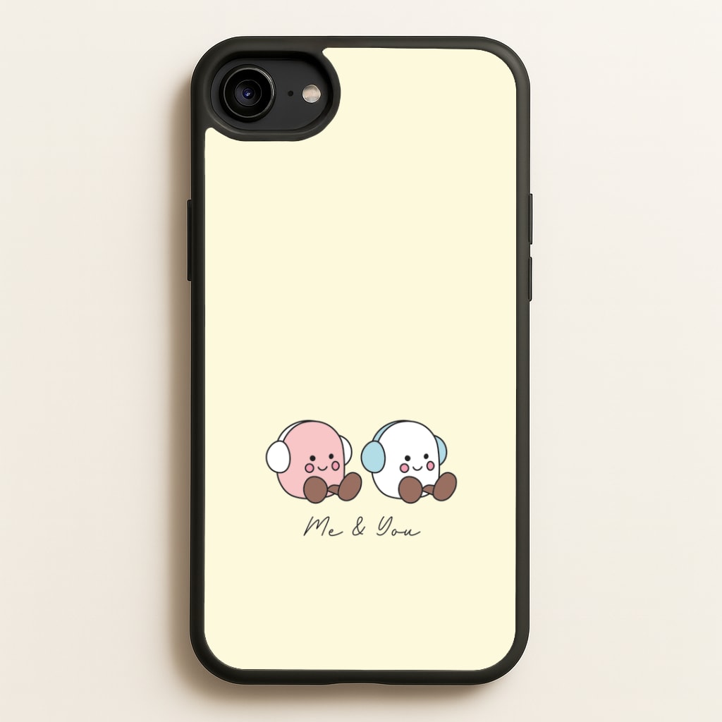 Cute Christmas Marshmellow Plushies Phone Case