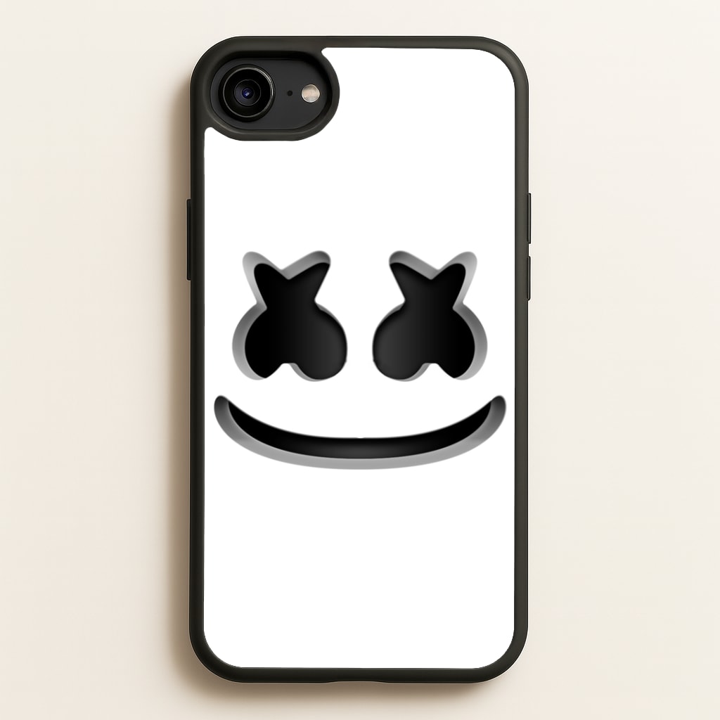 White Helmet DJ Helmet Phone Case