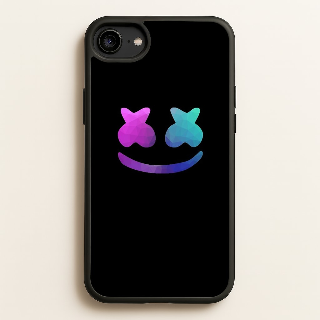 Black White Helmet DJ Phone Case