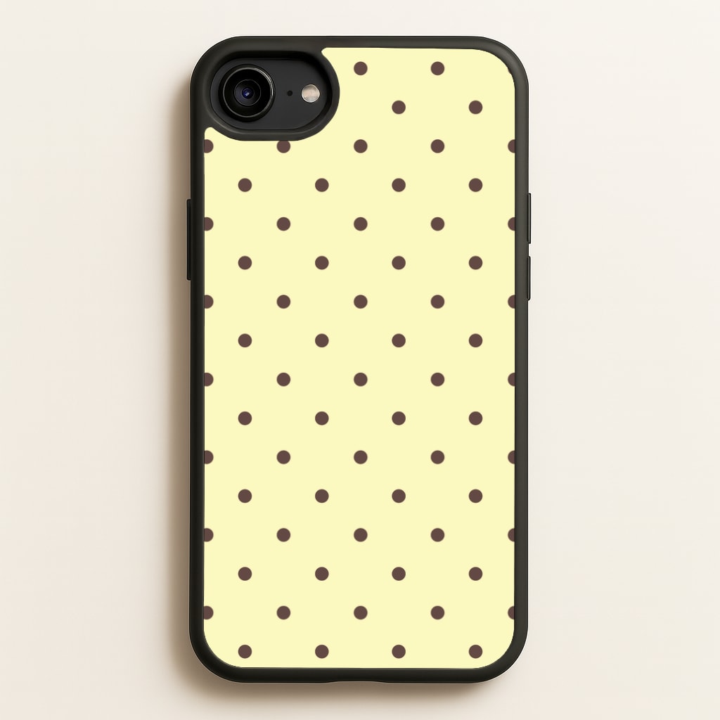 Vanilla & Chocolate Polka Dots Phone Case