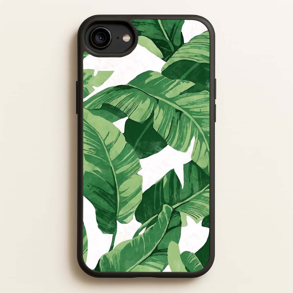 Tropical Banana Leaf Pattern Phone Case