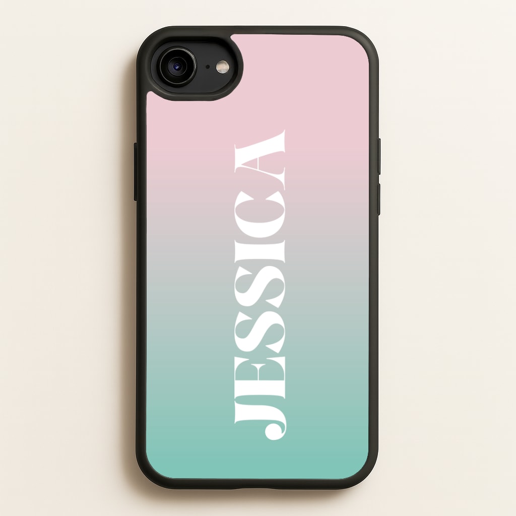 Gradient Personalised Name Phone Case