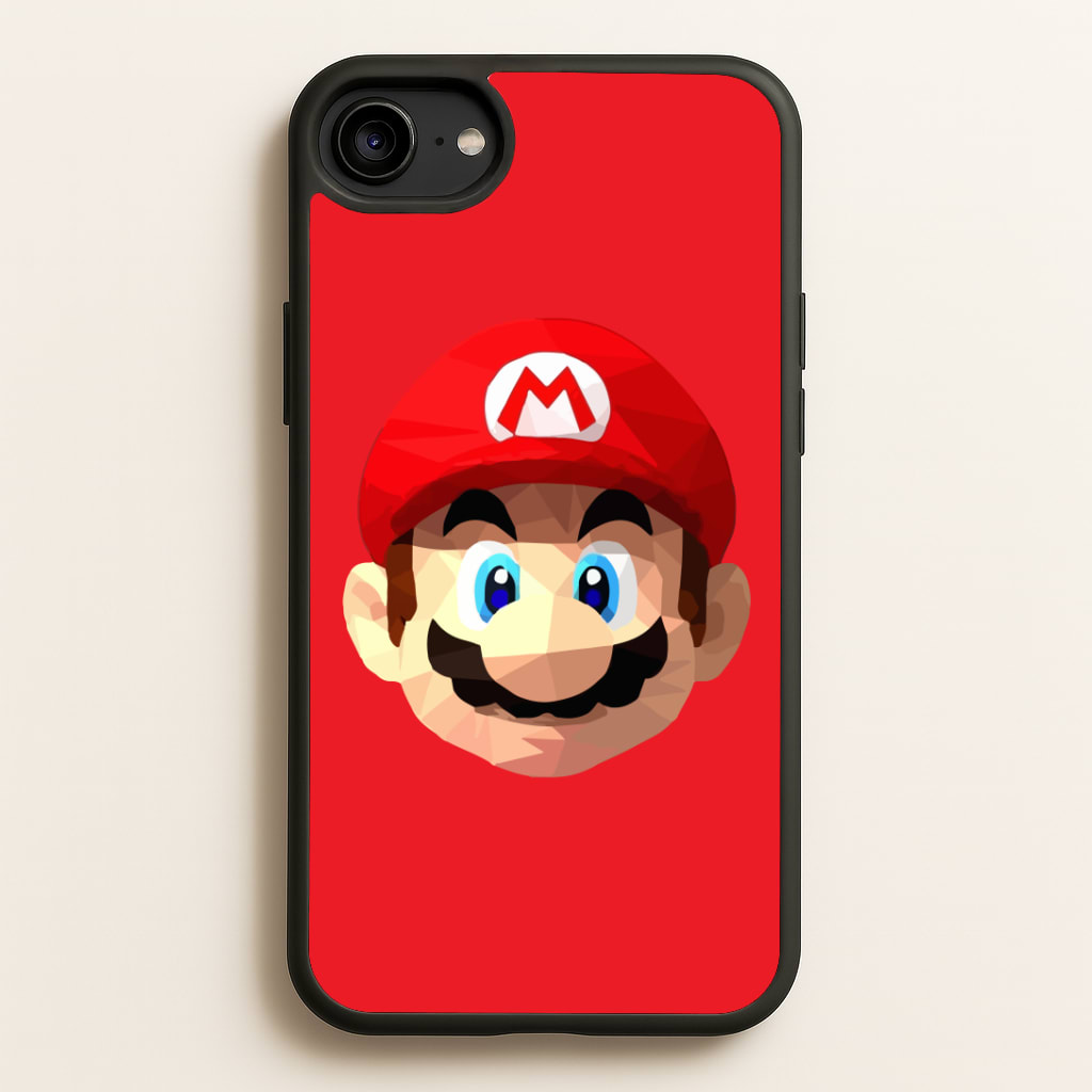 Mario Face - Mario Phone Case