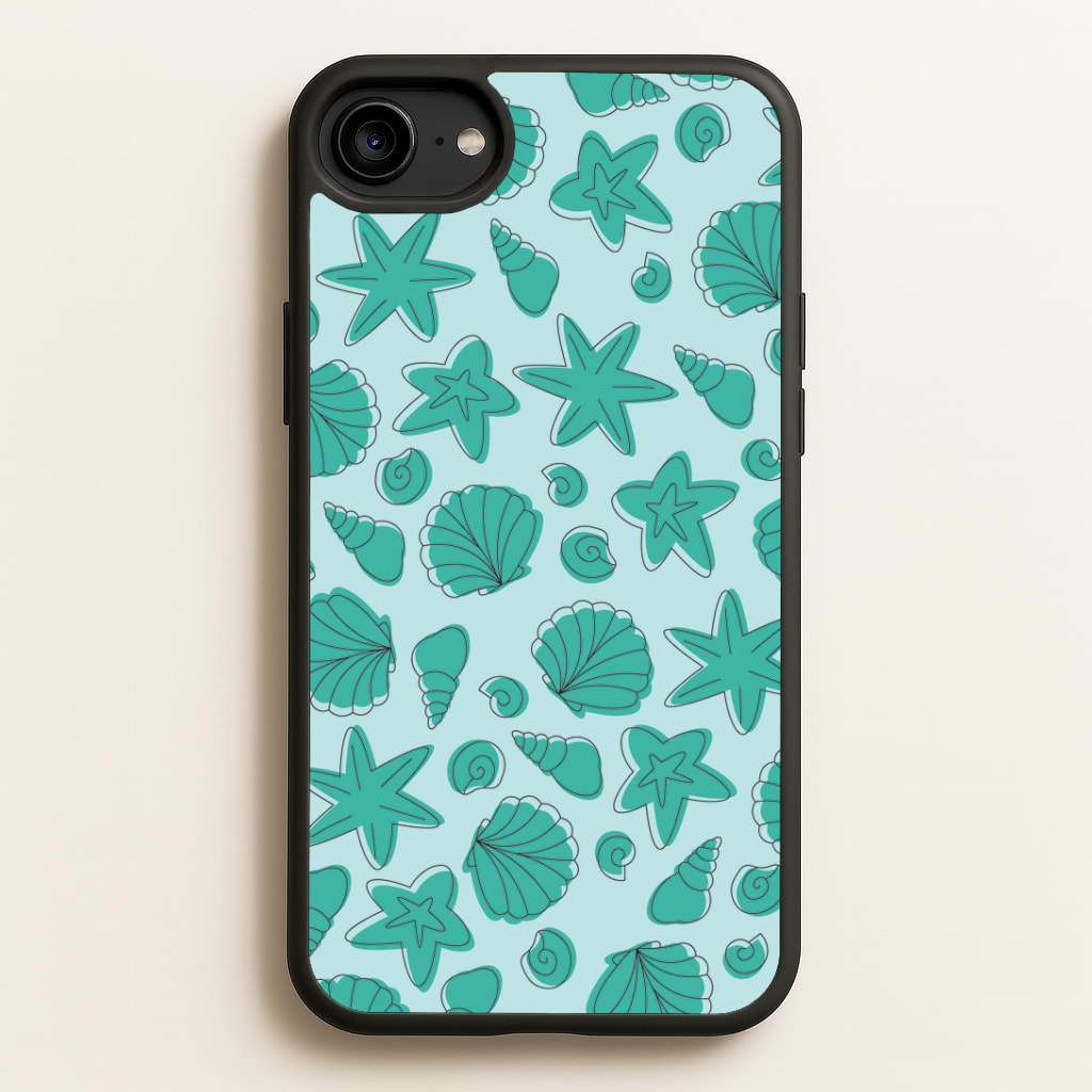 Seashells Pattern 4 Phone Case